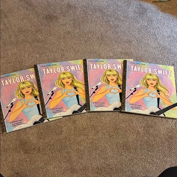 Taylor Swift Illustrated  “a little Golden Book” Books Set - Picture 4 of 4